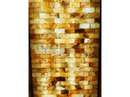 Соляная стена с подсветкой (комплект), м2